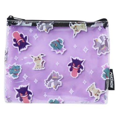 ポケモン コスメポーチ クリア フラットポーチ ゴーストタイプ ポケットモンスター 18 14 2cm キャラクター グッズ メール便可の通販はau Pay マーケット シネマコレクション 5400円以上で送料無料 商品ロットナンバー