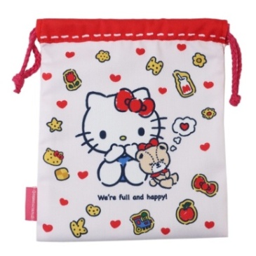 ハローキティ 巾着袋 きんちゃくポーチ クッキー サンリオ 18 21cm キャラクター グッズ メール便可の通販はau Pay マーケット シネマコレクション 5400円以上で送料無料 商品ロットナンバー