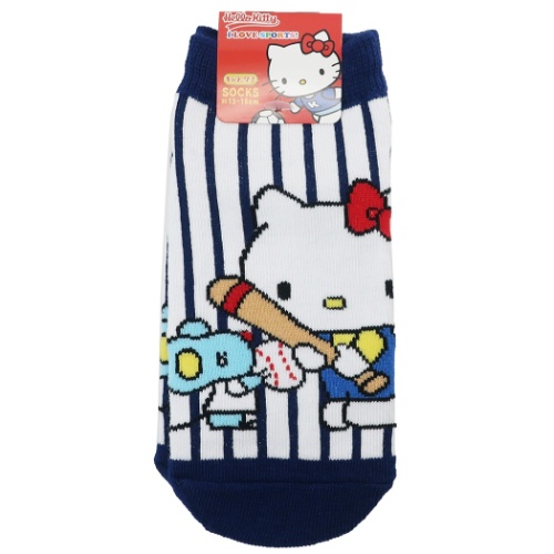 ハローキティ 子供用 靴下 キッズ ソックス 野球 サンリオ 13 18cm キャラクター グッズ メール便可の通販はau Wowma ワウマ シネマコレクション 5400円以上で送料無料 商品ロットナンバー