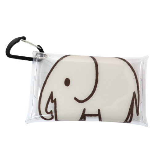 ブルーナアニマル ミニポーチ カラビナ付き クリア マルチケース S ゾウ ディックブルーナ 絵本キャラクター グッズ メール便可の通販はau Pay マーケット シネマコレクション 5400円以上で送料無料 商品ロットナンバー