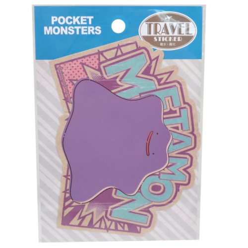 ポケモン ステッカー トラベル メタモン ポケットモンスター キャラクター グッズ メール便可