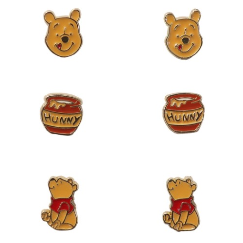 激安の くまのプーさん ピアス アクセサリー ディズニー キャラクター グッズ メール便可 希少 大人気 Www Theitgroup It