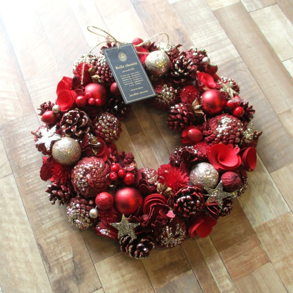リース ノエルリース 直径約33cm クリスマスリース Xs 152l 薫る花 おしゃれ ナチュラル 玄関ドア 自然素材 材料 手作りの通販はau Wowma ワウマ 薫る花 商品ロットナンバー