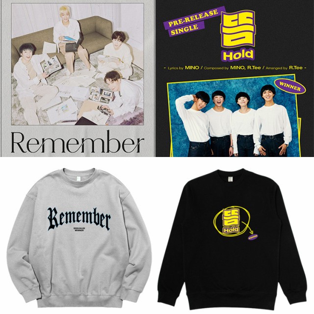 Winner 週辺 Remember 長袖tシャツ 韓国ファッション 男女兼用 トップス 応援服 メンズ レディース 厚手 裹起毛 トレーナーの通販はau Pay マーケット F Star Au Pay マーケット店 商品ロットナンバー