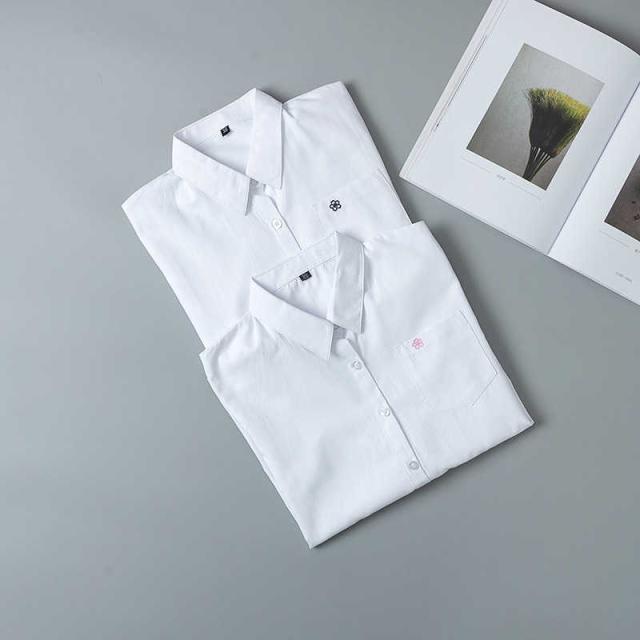 Jk学院風 男女兼用 学生服 ブラウス ワイシャツ 無地 刺繍 角衿 桜の花 ホワイト レディース メンズ シャツ 長袖 大きいサイズ 形態安定の通販はau Pay マーケット F Star Au Pay マーケット店 商品ロットナンバー