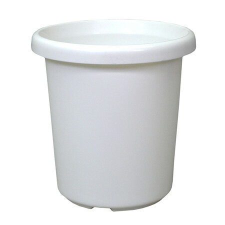 植木鉢 プラスチック アップルウェアー 長鉢 F型 5号 ホワイト 白 直径15cm 高