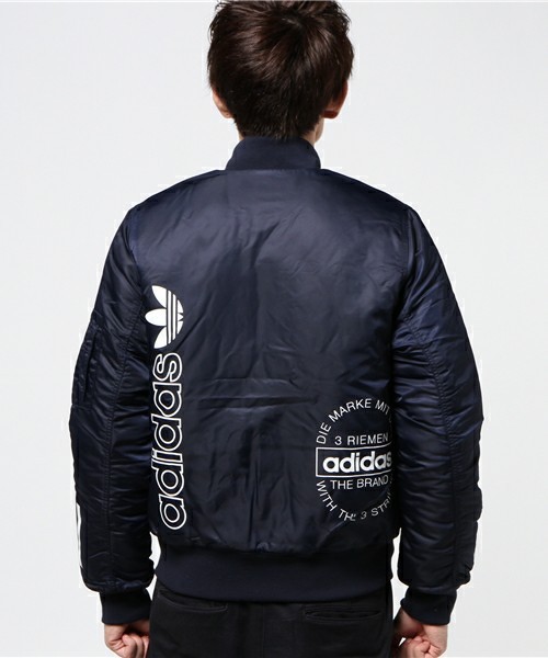 アディダス ジャケット ロゴ ボンバー ジャケット adidas Originals Logo Bomber Jacket ユニセックス 海外