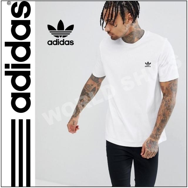 残りわずか 在庫限り超価格 New アディダス Tシャツ 半袖 Adidas Originals ロゴ 刺繍 Tシャツ ホワイト 海外限定 正規品 人気特価激安 Fcrtt Org