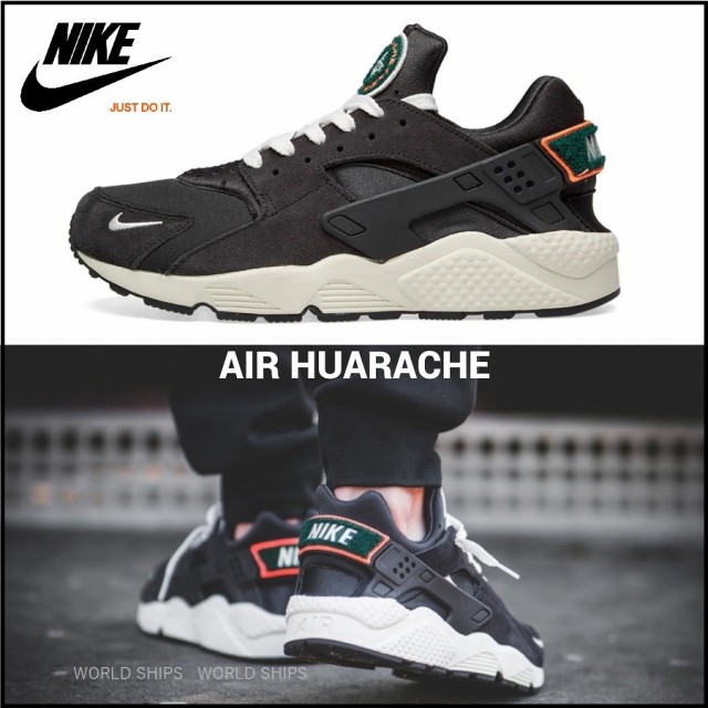 エアハラチ ナイキ スニーカー メンズ Nike Air Huarache Run Premium ブラック グレー 海外限定 正の通販はau Pay マーケット World Ships 商品ロットナンバー