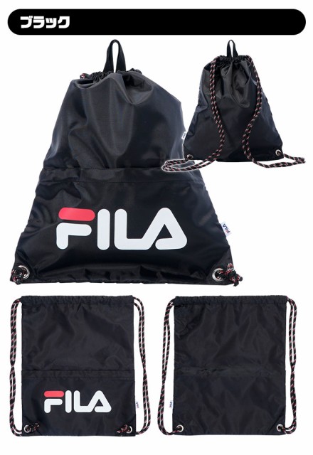 フィラ ゴルフ バッグ 巾着 リュックサック バックパック ナップザック 前面ファスナーポケット バックインバック FILA 749-963