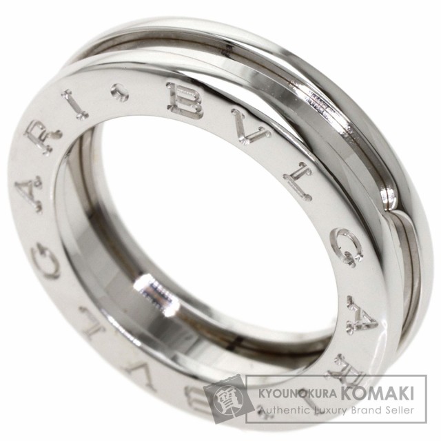 ブルガリ BVLGARI ビーゼロワン B-zero1 XS #47 リング・指輪 K18ホワイトゴールド レディース 中古