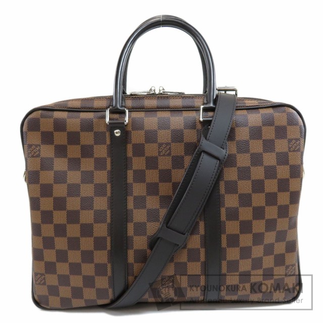 ルイヴィトン LOUIS VUITTON N41466 DVPM ポルトドキュマンヴォワヤージュPM ビジネスバッグ 中古