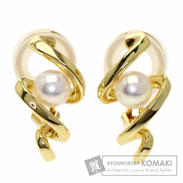 新品 】 MIKIMOTO ミキモト 天然アコヤ本真珠イヤリング MIKIMOTO