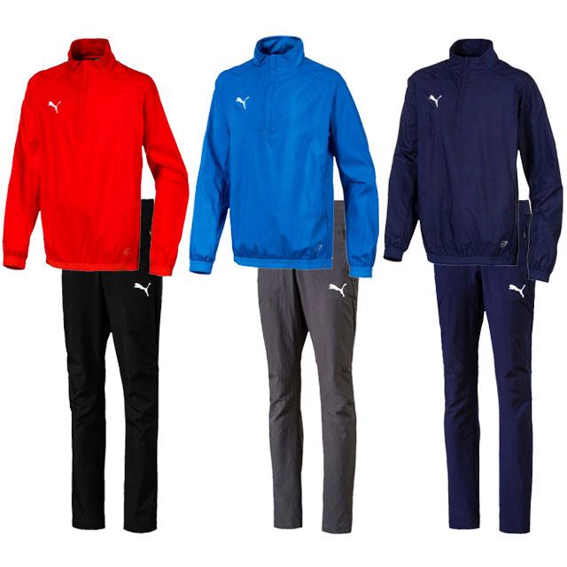 最も優遇 50 Off プーマ サッカー フットサル トレーニングウェア Liga ウィンドブレーカー ウーブンパンツ 上下 Puma18fw 655 手数料安い Saviu Vc