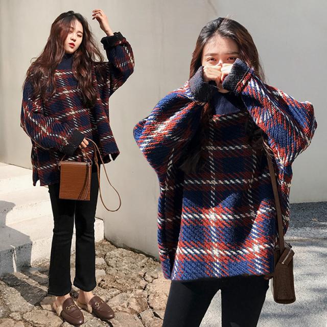 ラブリー柄 ニット レディース 人気のファッション画像