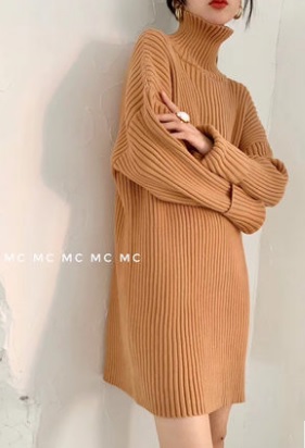 在庫一掃最安挑戦 ニットワンピース ミニワンピース ハイネック ショート丈 長袖 ゆったり 大人可愛い 秋冬 トレンド 黒 白 ブラウン グリーン 10代 代 3 ランキング入賞商品 Www Servblu Com