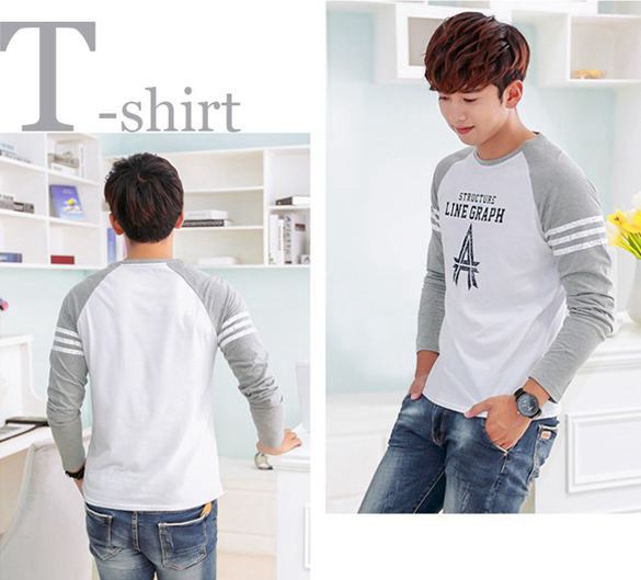 アメカジtシャツ カジュアルtシャツ 長袖tシャツ オシャレ メンズtシャツ インナーtシャツ コットンtシャツ 春秋tシャツ クルーネックtシの通販はwowma ワウマ S T 商品ロットナンバー