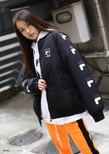 最安値 フィラ Fila ジャンパー 中綿ジャケット ヘビー アウター ボンバージャケット 長袖 メンズ レディース 黒 M L Xl 2l Ll 2xl 3l Xxl 大き 大人気 Sportunia Com