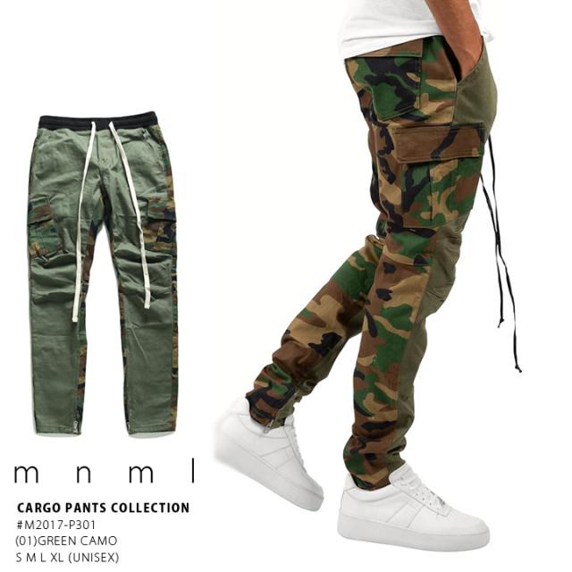 ミニマル Mnml スキニーカーゴパンツ ロングパンツ 長ズボン メンズ レディース Xl L 2l M 大きいサイズ S Ll 超目玉