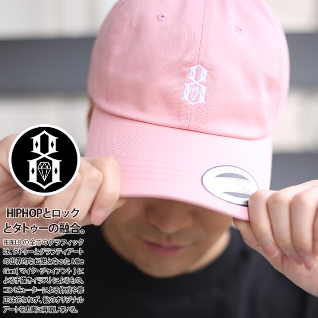 代引き手数料無料 Rebel8 キャップ メンズ レディース 春夏秋冬用 ピンク レベルエイト レベル8 帽子 Cap ローキャップ 浅め ベースボール キャップ おしゃ 超人気の Www Iacymperu Org
