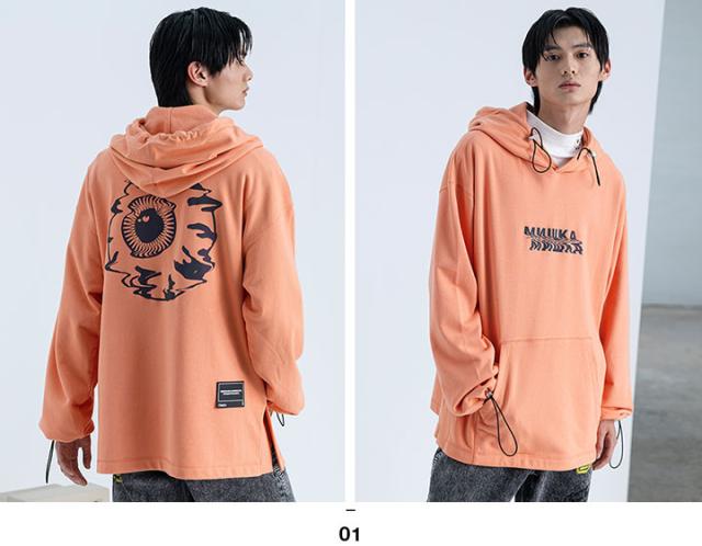 高い素材 Mishka パーカー ブランド 長袖 メンズ レディース 春秋冬用 黒 オレンジ M Xl 大きいサイズ ミシカ スウェット かっこいい おしゃれ Kee 特売 Sangallan Com