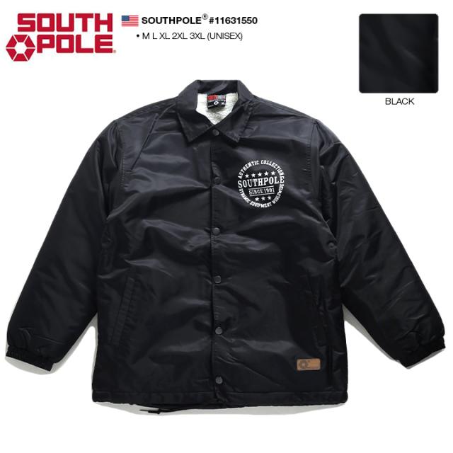 サウスポール South Pole コーチジャケット 防寒 ボアフリース ナイロン アウター 長袖 メンズ レディース 黒 M L Xl 2l Ll 2xl 3l Xxl 3の通販はau Wowma ワウマ 本格派大人のb系 スポーツ ストリート 商品ロットナンバー