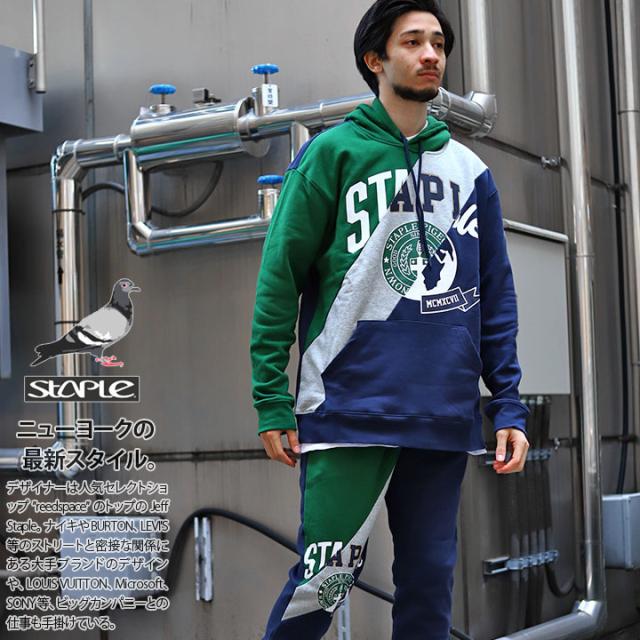 現金特価 期間限定特価 Staple セットアップ 長袖 メンズ レディース トレーナー ブランド メンズ 大きいサイズ 春秋冬用 ネイビー L 3xl ビッ 21春夏新色 Majconsults Com