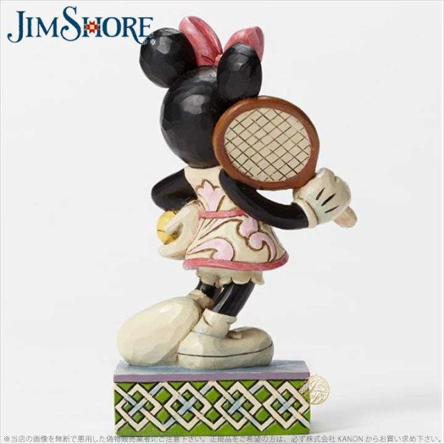 クリアランス ジムショア ミニーのテニス ディズニー Minnie Tennis Jimshore プレミアム Capadei Org Py