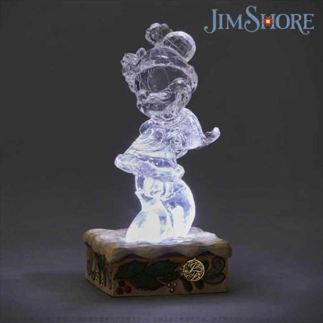 高級感 ジムショア ミニー 氷の彫刻風 ディズニー Ice Bright Minnie Mouse Jimshore 100 の保証 Carlavista Com