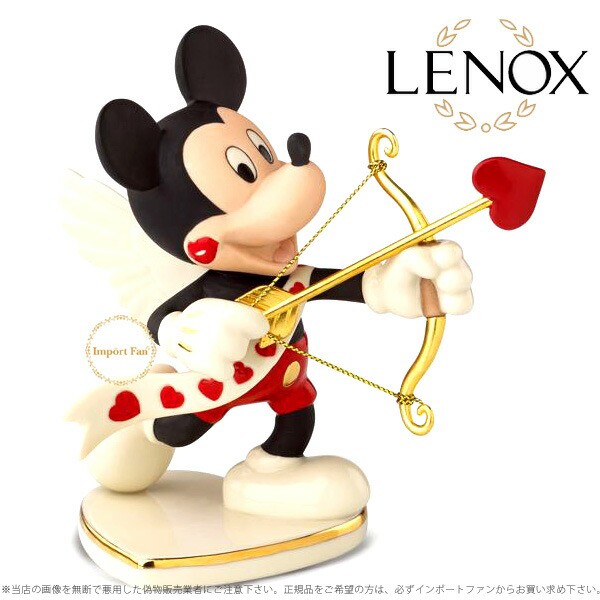 人気定番 レノックス ディズニー ミッキー ミッキーマウス バレンタイン フォーユー ハートの矢 Lenox Disneys Mickeys Valentine For You 公式 Vacationgetaways4less Com