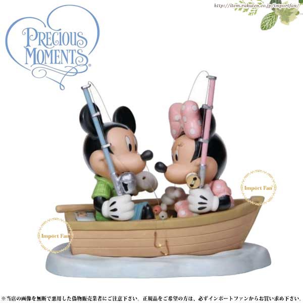 安い プレシャスモーメンツ ミッキー ミニー 釣り Hooked On You ディズニー Precious Moments 高い素材 Olsonesq Com