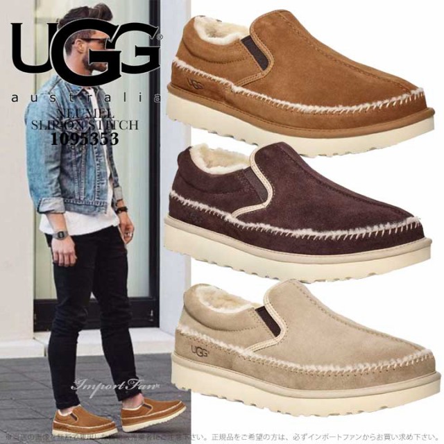 アグ メンズ ニューメル スリッポン ステッチ 1095353 Ugg Neumel Slip