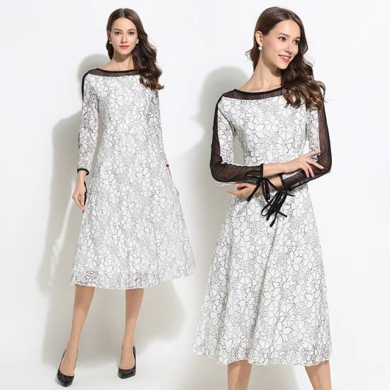 お洒落 パーティードレス 結婚式 二次会 ワンピース 結婚式 お呼ばれドレス ドレス 結婚式 お呼ばれ 結婚式 パーティードレス 袖あり 大きいサイ セール価格 公式 Elskaveda Com