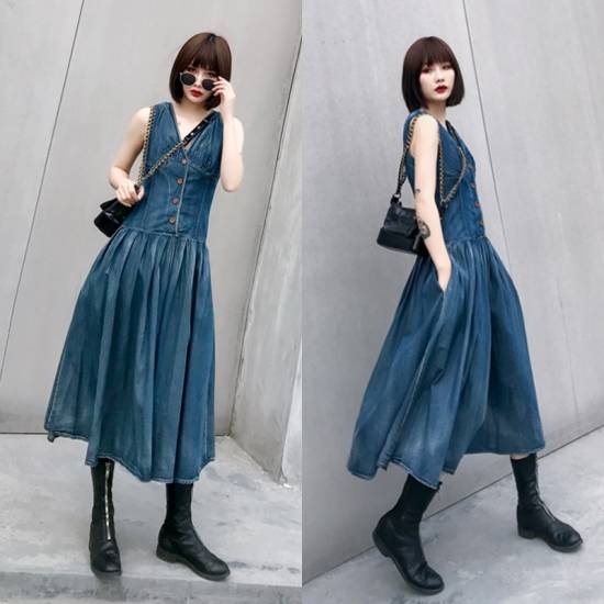 デニムワンピース ワンピース デニム ミモレ ノースリーブ Vネック パーティードレス ワンピースドレス きれいめワンピース 春ワンピースの通販はau Pay マーケット Marmelo Sunnyday 商品ロットナンバー デニムワンピース ワンピース デニム ミモレ ノースリーブ Vネック パーティードレス ワンピースドレス きれいめワンピース 春ワンピースの通販はau Pay マーケット Marmelo Sunnyday 商品ロットナンバー