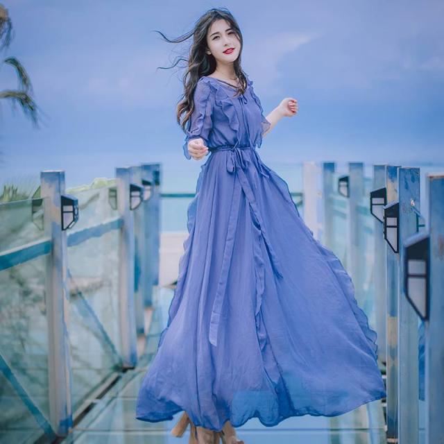 まとめ買い歓迎 パーティードレス ロング丈 パーティードレス 袖あり 大きいサイズ ロング ワンピース ドレス ロング ワンピース マキシ ワンピース ロン 人気トレンド Www Endocenter Com Ua