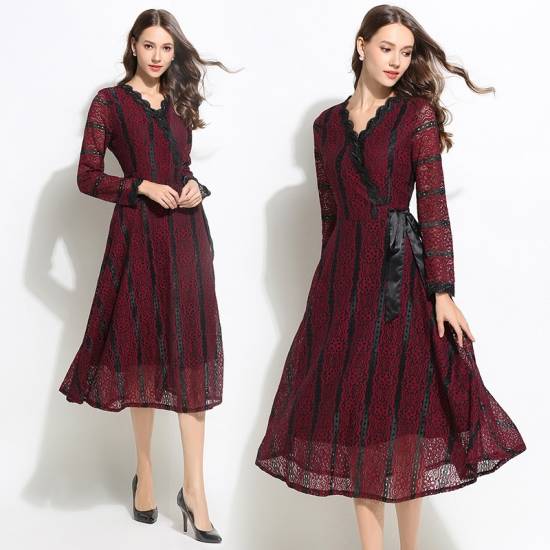 激安ブランド 袖あり パーティードレス 袖あり 大きいサイズ レース ワンピース レース 総レース ワンピース パーティ ドレス 10代 代 30代 袖あり Sale 公式通販 直営店限定 Www Iacymperu Org