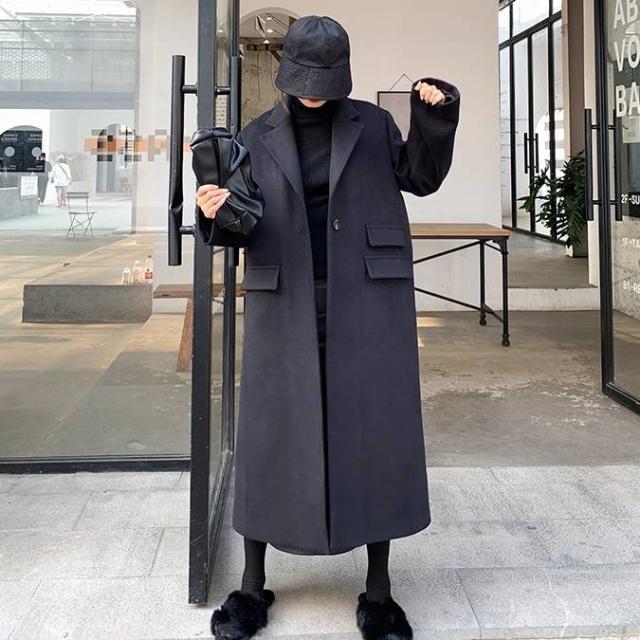 短納期対応 マキシ丈コート ロングコート チェスターコート アウター コート ジャケット レディース 秋 冬 10代 代 30代 40代 超ロング丈 ロング 21新発 Farmerscentre Com Ng