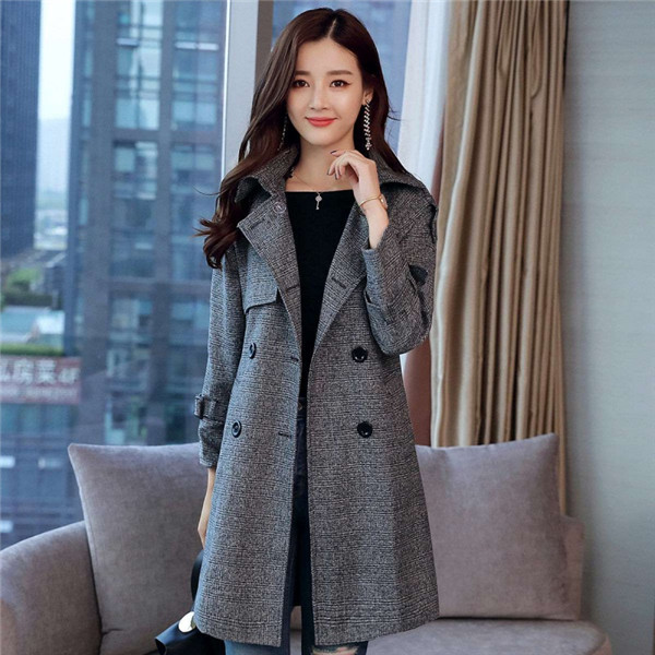 どカジュア トレンチコート 春 秋 大きいサイズ の通販はau Pay マーケット 協和屋 商品ロットナンバー レディース スプリングコート 春コート ロングコート チェック柄 アウター フォーマル パーカー