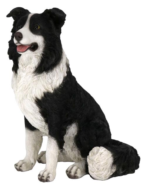 超特価sale開催 ボーダーコリー ガーデンオーナメント リアル ガーデニ お座り 外国風 おしゃれ オブジェ 玄関 本物そっくり 動物 かわいい 庭 大型 置物 ガーデン用オーナメント Astrouprock Com