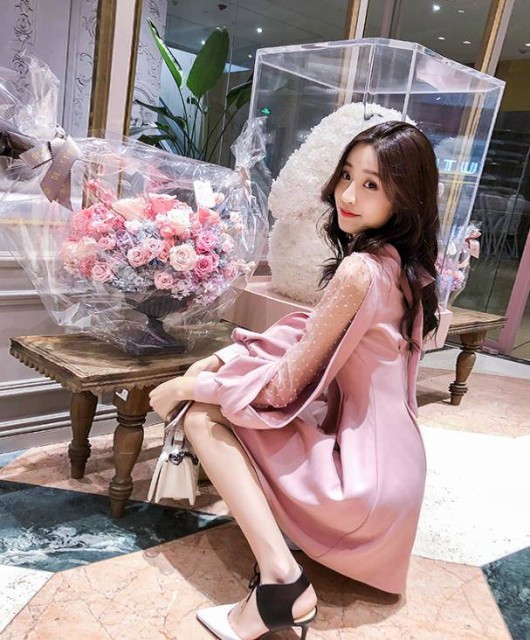 21年春夏再販 即納 ワンピース パーティードレス シースルー レース ドット柄 フレア ミニ丈 フェミニン オルチャン 韓国 ファッション おしゃれ フ Saleアイテム Conetica Com Mx