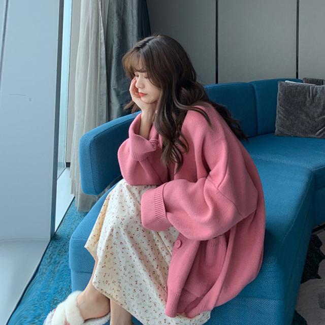 即納 ニット セーター 韓国 ファッション クリスマス オーバーサイズ レディース トップス リボン パステル ゆったり 長袖 ガーリー の通販はau Pay マーケット Davi 商品ロットナンバー