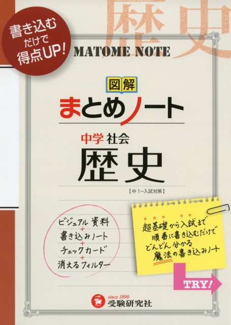 図解 まとめノート 中学 社会 歴史の通販はau Pay マーケット 学参ドットコム 商品ロットナンバー