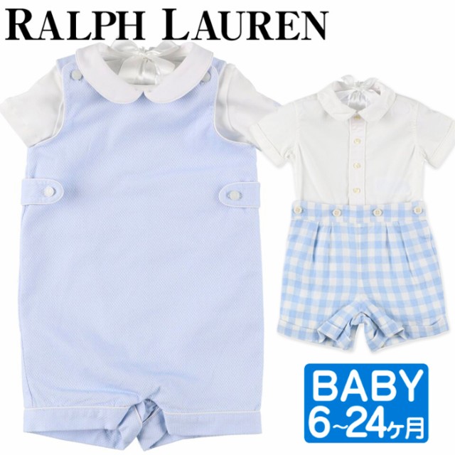 ラルフローレン ベビー セットアップ シャツ ショートパンツ 半袖 キッズ 男の子 Polo Ralph Lauren