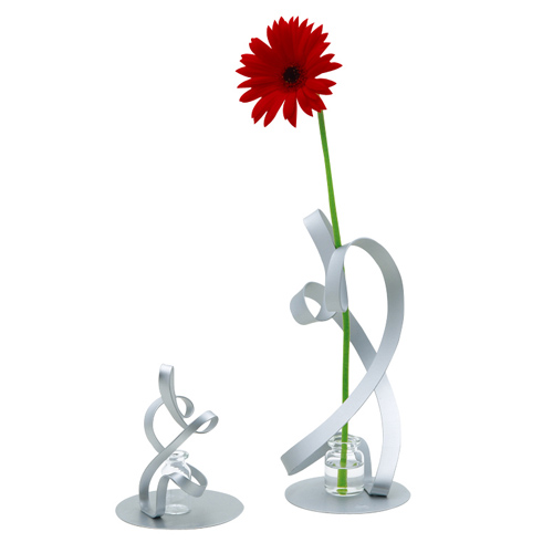 栃木県 Alart アルアート Twist S 花器 フラワーベース インテリア 和 生花 生け花 アルミ製 花瓶 花材 内