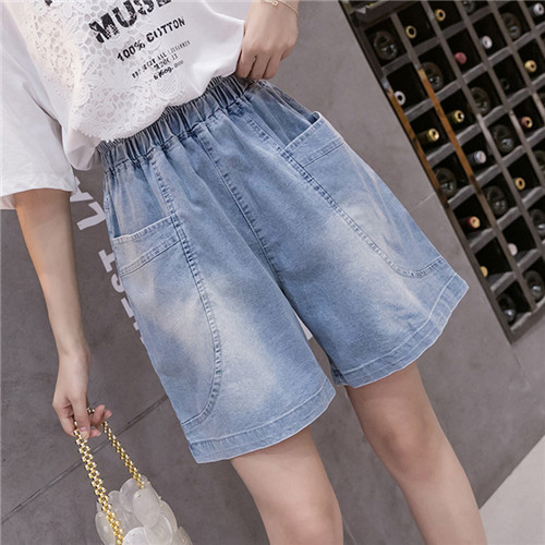 ハーフパンツ レディース デニムパンツ ワイドパンツ ショートパンツ デニム ウエストゴム ボトムス ゆったり 大きいサイズ カジュアル の通販はau Pay マーケット Jmmj 商品ロットナンバー