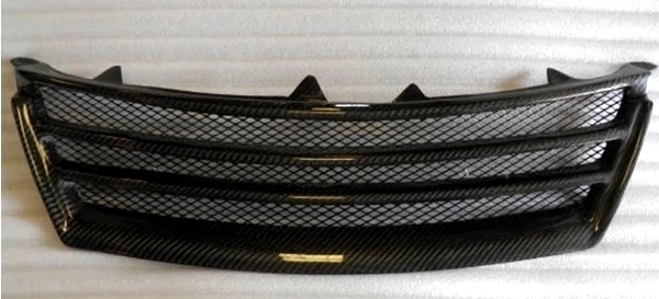 超美品 マークx 130系 カーボン塗装 高品質 グリル エアロ カスタム 05 09 値引きする Olsonesq Com