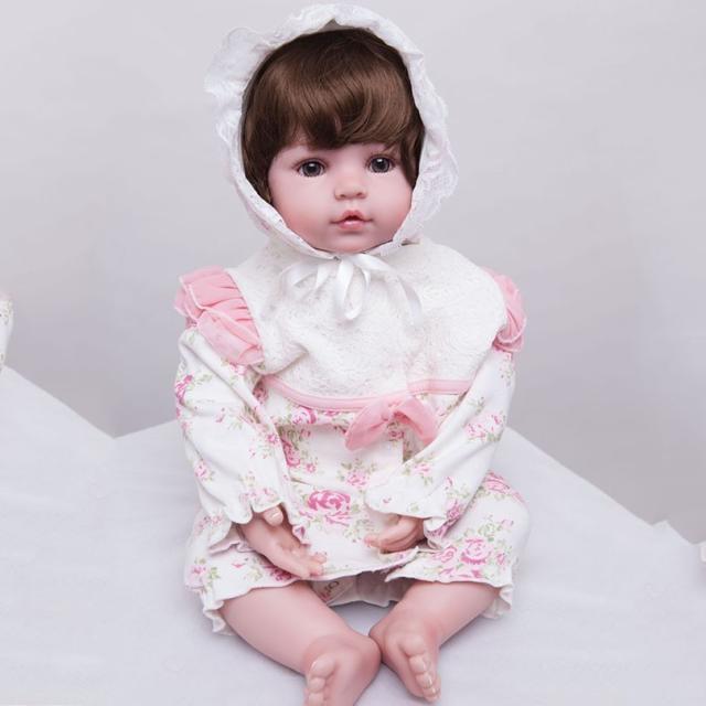 半額品 リボーンドール 女の子 赤ちゃん人形 ベビー人形 ベビードール トドラー 綿ボディ 55cm かわいいフードつきベビー服 格安 Olsonesq Com