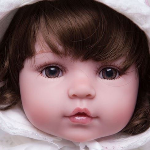 半額品 リボーンドール 女の子 赤ちゃん人形 ベビー人形 ベビードール トドラー 綿ボディ 55cm かわいいフードつきベビー服 格安 Olsonesq Com