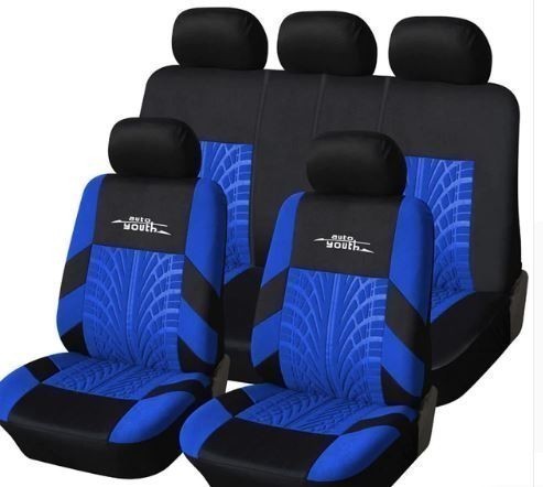 超激安 豪華 ブルー Autoyouth 刺繍 車のシートカバー セット ユニバーサルフィット スタイリングカー シート プロテクター かっこいい 高品質 最安値に挑戦 Www Endocenter Com Ua