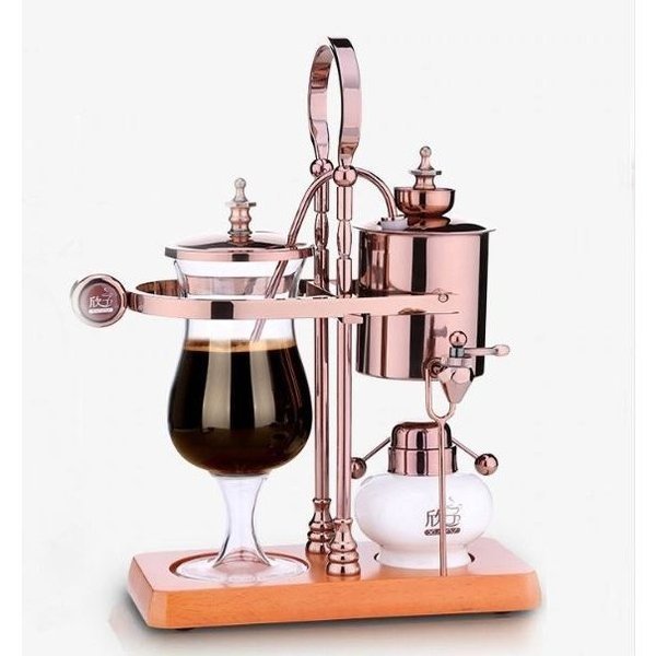21正規激安 コーヒーメーカー おしゃれ 高級 サイフォン コーヒーマシン ローズゴールド ゴールド シルバー 値下げ Carlavista Com